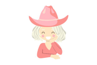 Blonde Cowgirl in Pink Hat Review