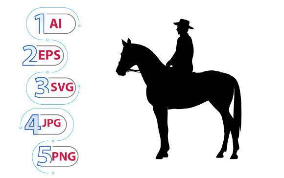 Cowboy 05 Svg Png Ai Eps Review