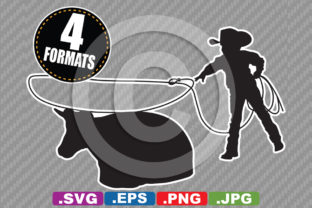 Rodeo Dummy Roping Boy Silhouette Review