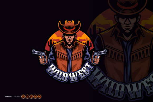 The Wildwest Bandit Cowboy Mascot Svg Review